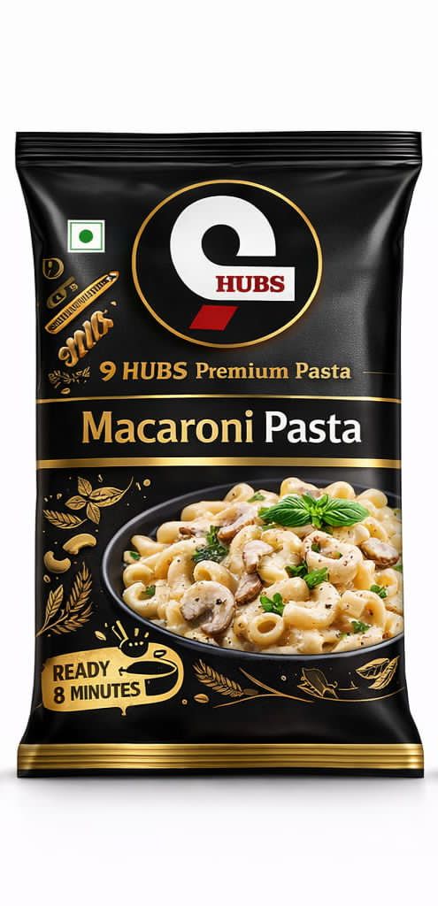 9 Hubs Pasta Macaroni