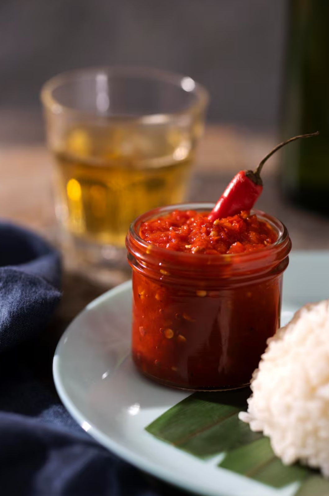 9 Hubs Hot & Spicy Triple Schezwan 250 g Glass