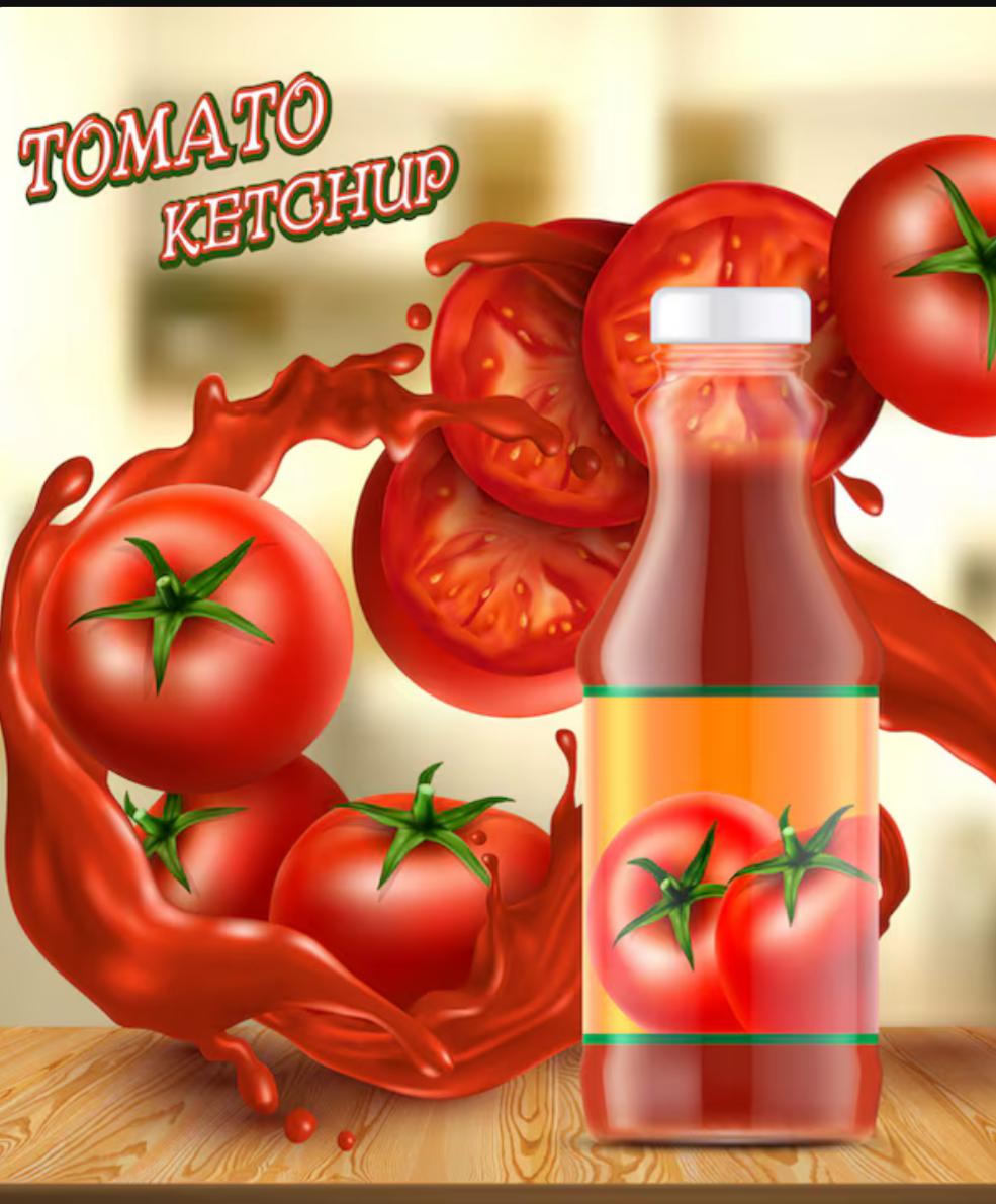 9 Hubs Tomato Ketchup 950gm Spout Pack