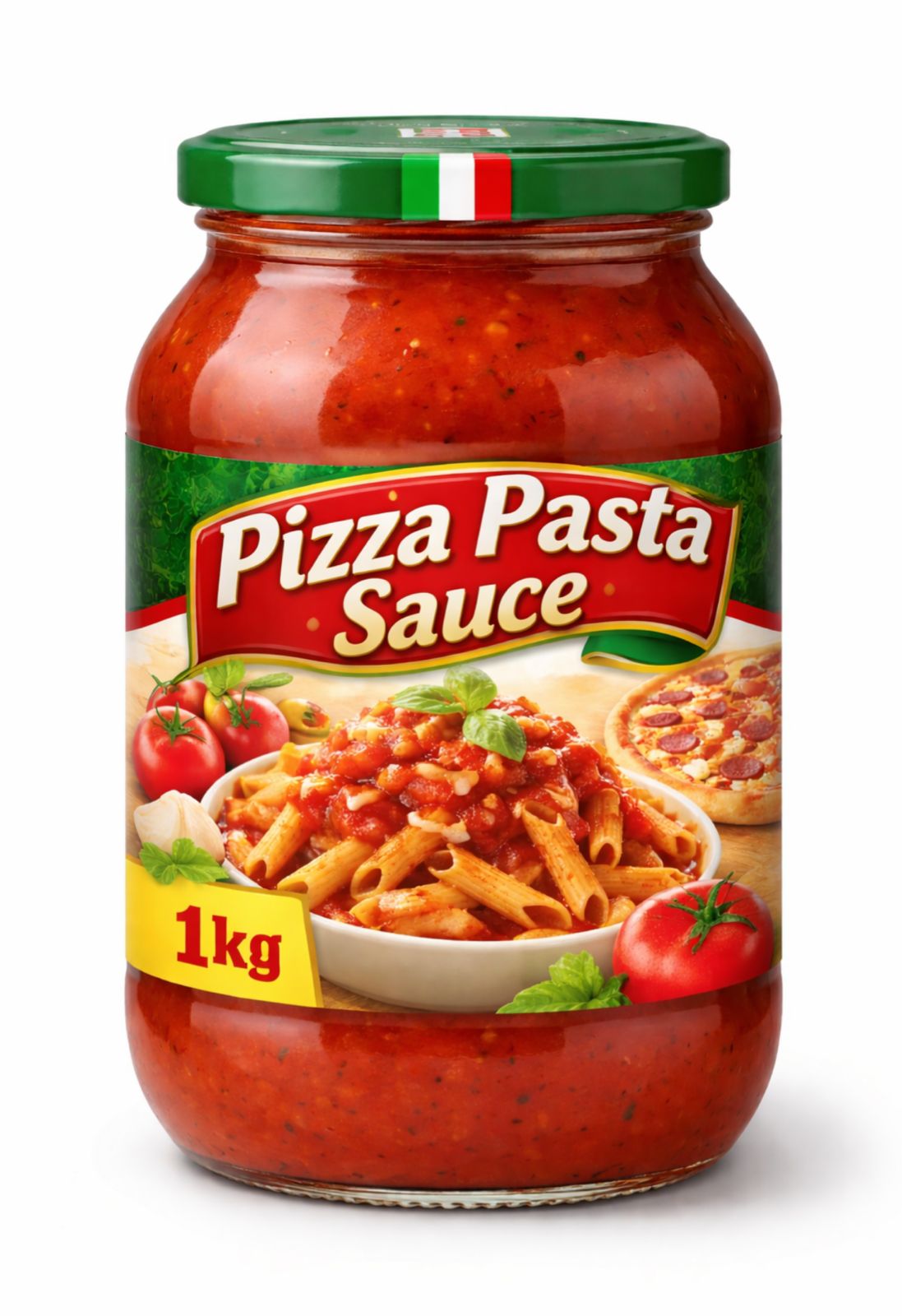9 Hubs Pizza Pasta Sauce 1kg AL Pouch