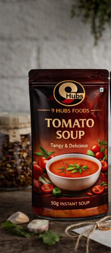 9 Hubs Tomatocorn  Soup 53gm