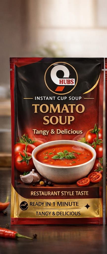 9 Hubs Thick Tomato  Soup 53gm