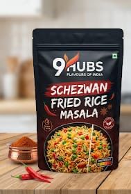 9 Hubs Schezwan Fried Rice Masala 20gm